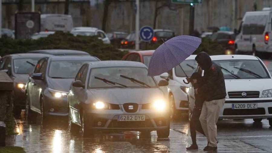 Clima A Coruña: lluvia y descenso de temperaturas