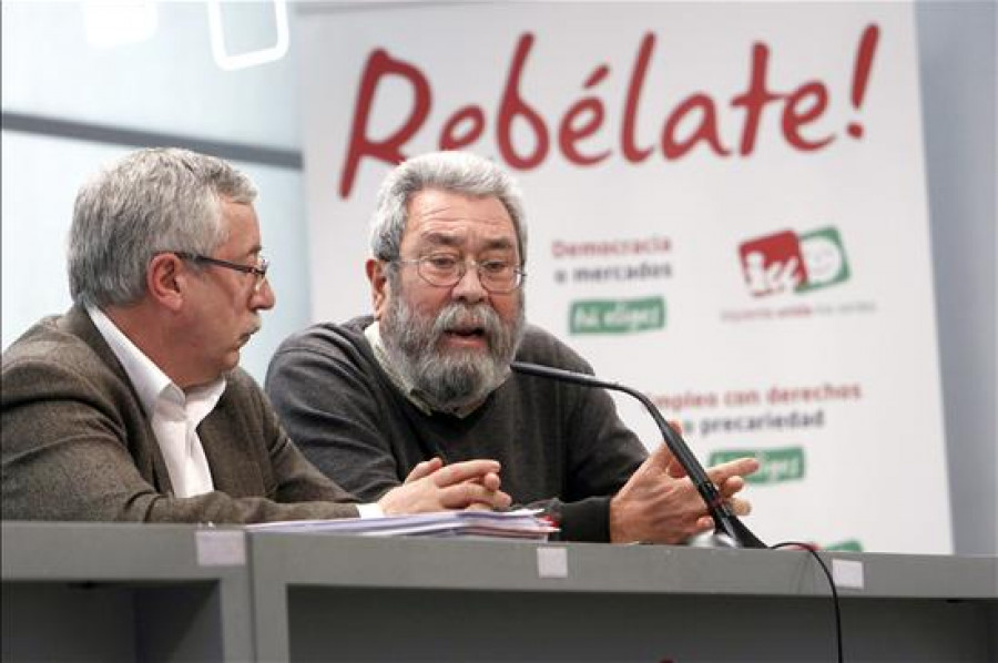 CCOO y UGT quieren convertir mañana la calle en un clamor contra la reforma