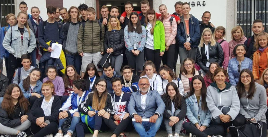 Estudiantes europeos participan en un proyecto sobre alimentación