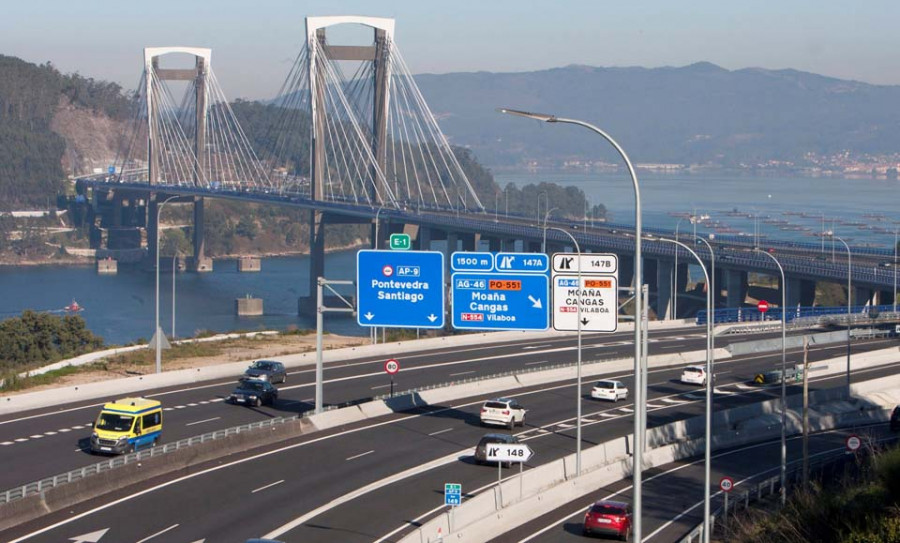 Las nuevas tarifas de los peajes de la AP-9: A Coruña-Santiago supera los 7 euros