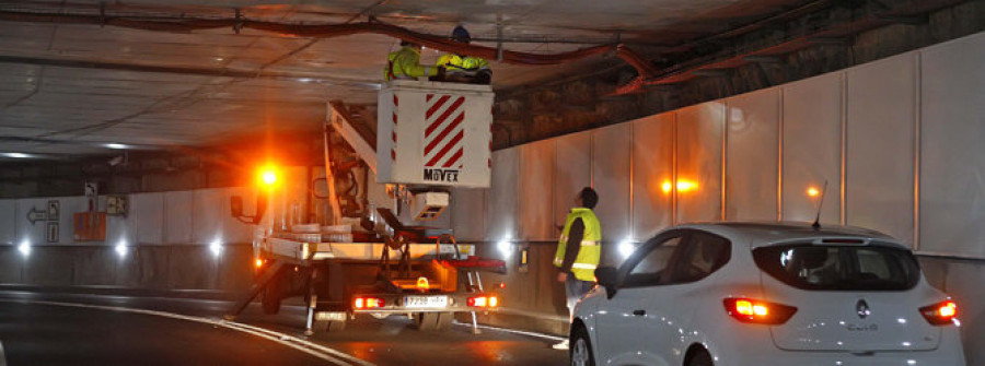 La reparación de daños por un siniestro obligó a clausurar el túnel de La Marina