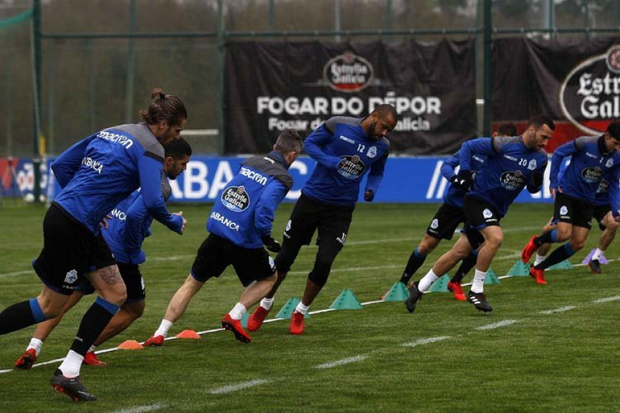 Doble sesión en la vuelta del equipo a los entrenamientos