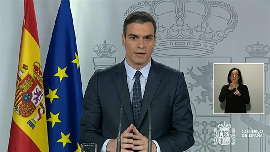Sánchez rechaza parar toda la actividad nacional