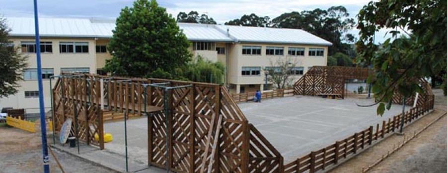 Culleredo reforma el parque Sofía Casanova de Vilaboa