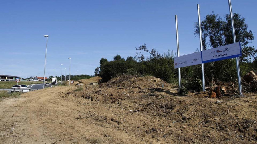 El alcalde oleirense anuncia el comienzo de las obras de prolongación de la Vía Ártabra