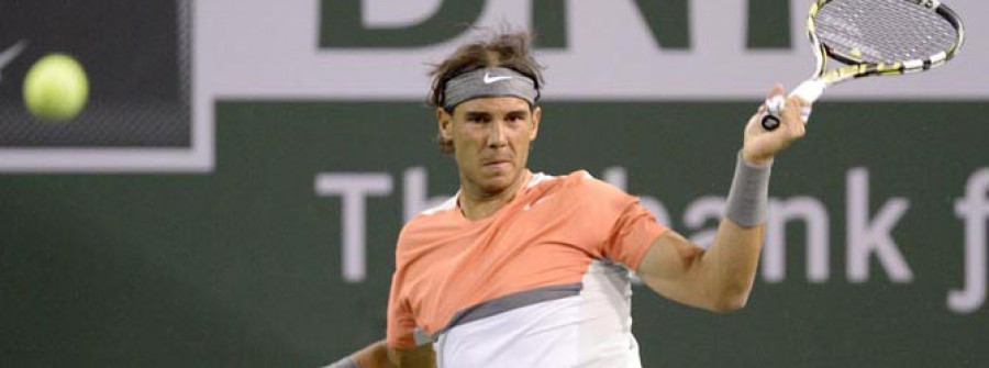 Nadal sufre mucho más  de la cuenta en su debut