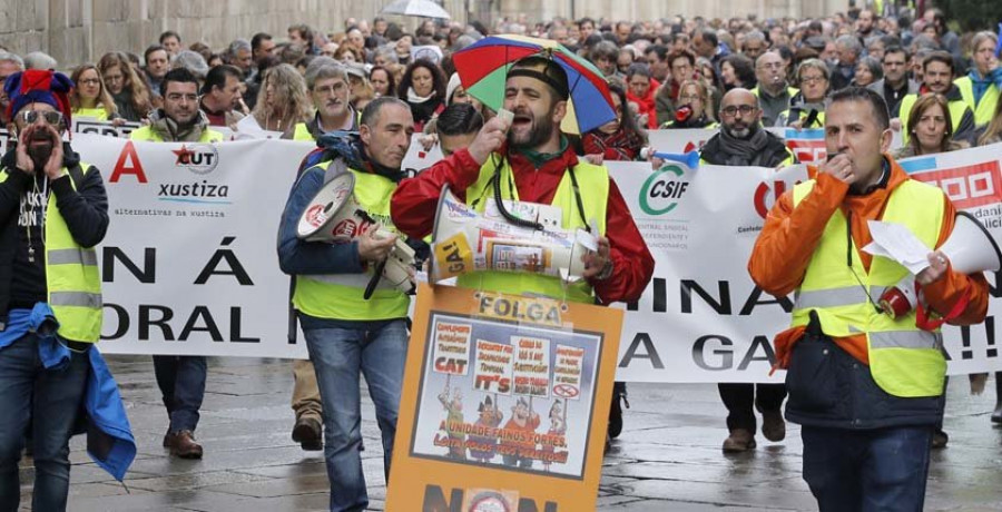 Arranca la sexta semana de huelga en los juzgados ante la falta de acuerdo