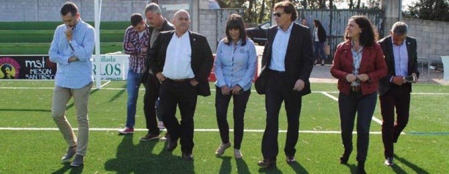 El campo de fútbol de Mabegondo se reinaugurará en el mes de noviembre