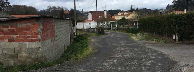 Sada pedirá una subvención para mejorar el camino de A Lagoa  en la parroquia de Mondego