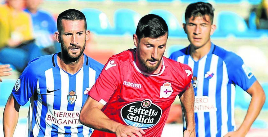 El Deportivo cuenta con Borja Valle, que no descarta salir