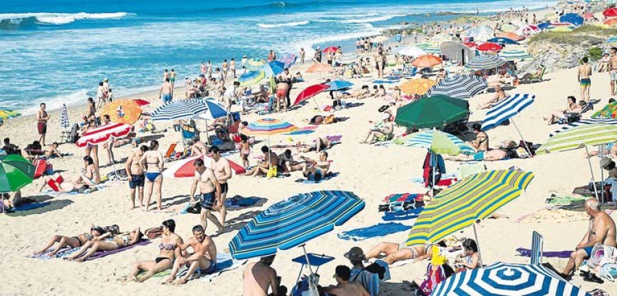 La Costa da Morte vive el verano más seco y cálido en lo que va de década