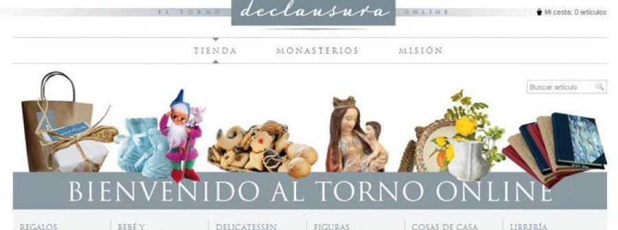 Las monjas de clausura estrenan un torno on-line para vender sus productos