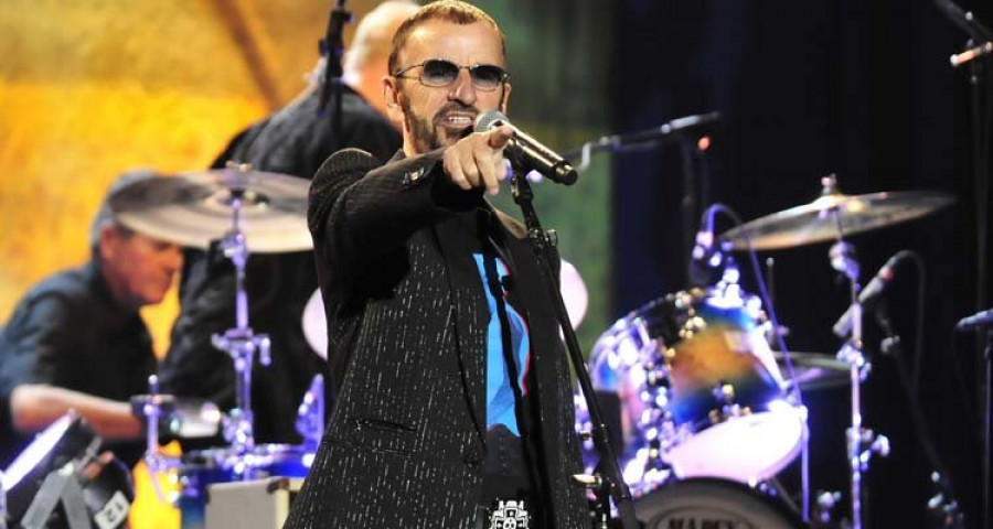 Reportaje | A Coruña regresa 
al circuito de las grandes estrellas con el concierto de Ringo Starr