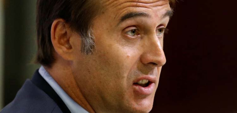 Julen Lopetegui: “No había nada más cuando me llamó la selección”