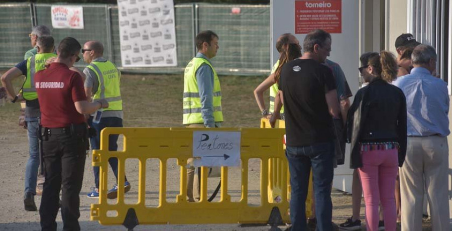 La Guardia Civil realiza una inspección de impuestos especiales en el Festival Free Riders de Miño