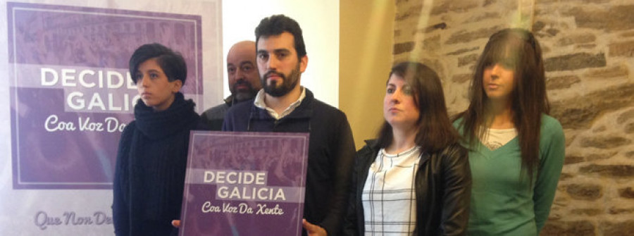 Riobóo abre su candidatura a Carmen Santos para seguir liderando Podemos Galicia