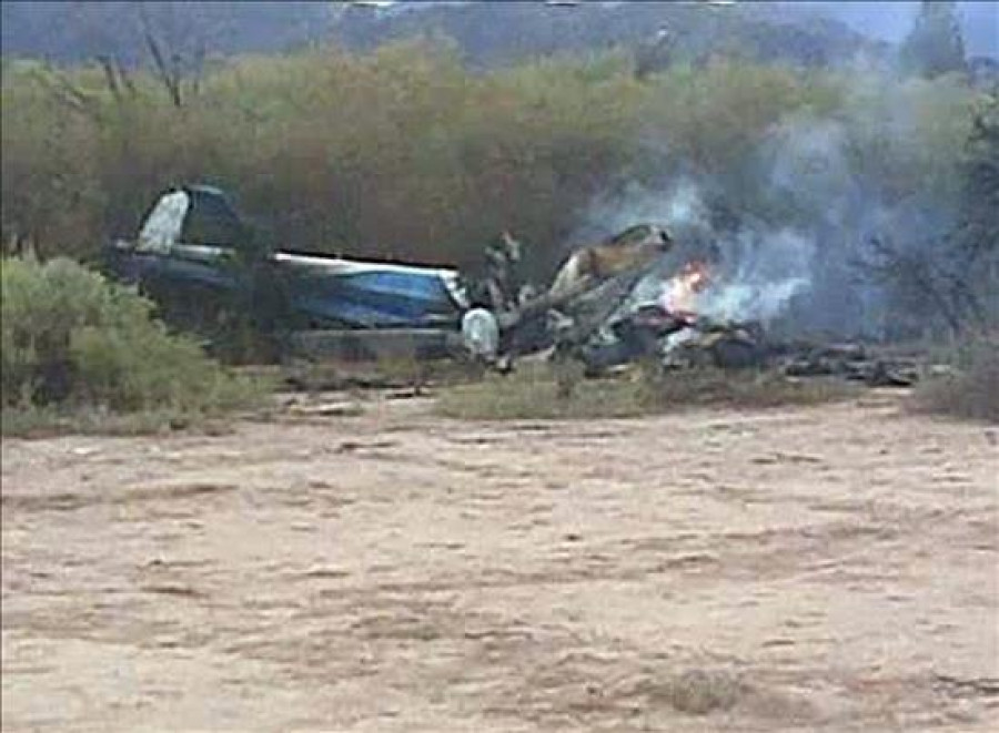 Recuperados todos los cuerpos tras el choque de helicópteros en Argentina