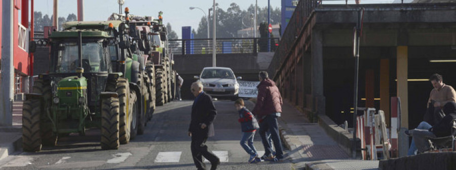 Los ganaderos se preparan para una larga protesta en los hipermercados