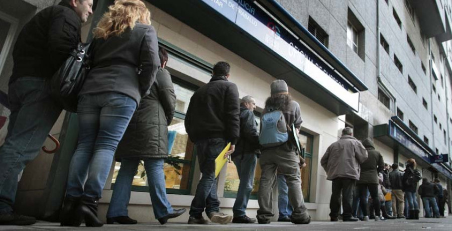 La cobertura por desempleo descendió en Galicia más  de un 16% desde el año 2011