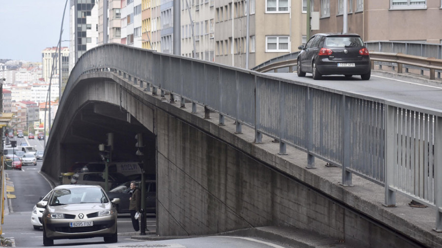 El derribo del viaducto de la ronda de Nelle empezará a mediados de mes