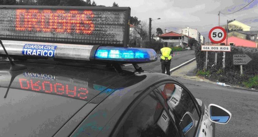 La Guardia Civil blinda el tramo 
de Betanzos a Melide para evitar nuevos accidentes en la AC-840