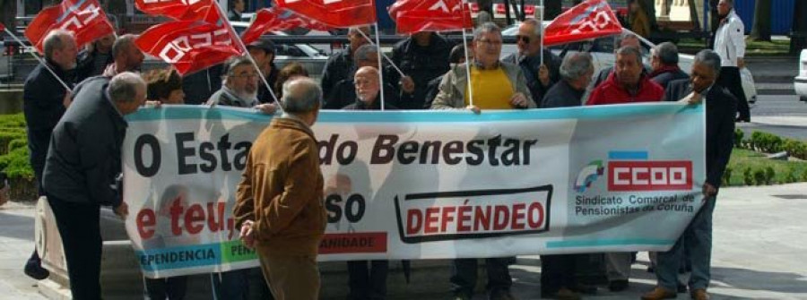 CCOO cierra las protestas a favor de las pensiones y los servicios públicos