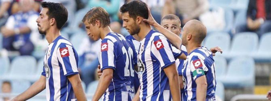 Riazor arropa a su niño