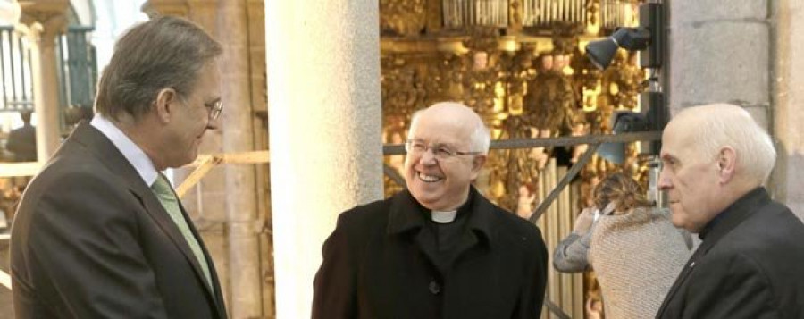 El órgano de la catedral de Santiago se reestrena con un sonido majestuoso y brillante