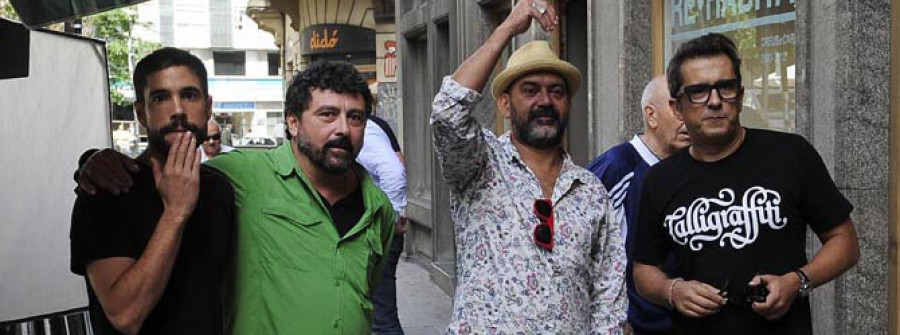 Buenafuente y Corbacho le dan el último empujón al rodaje en A Coruña de “Somos gente honrada”