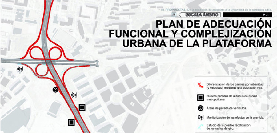 El Ayuntamiento plantea teñir de  rojo la principal arteria de la ciudad