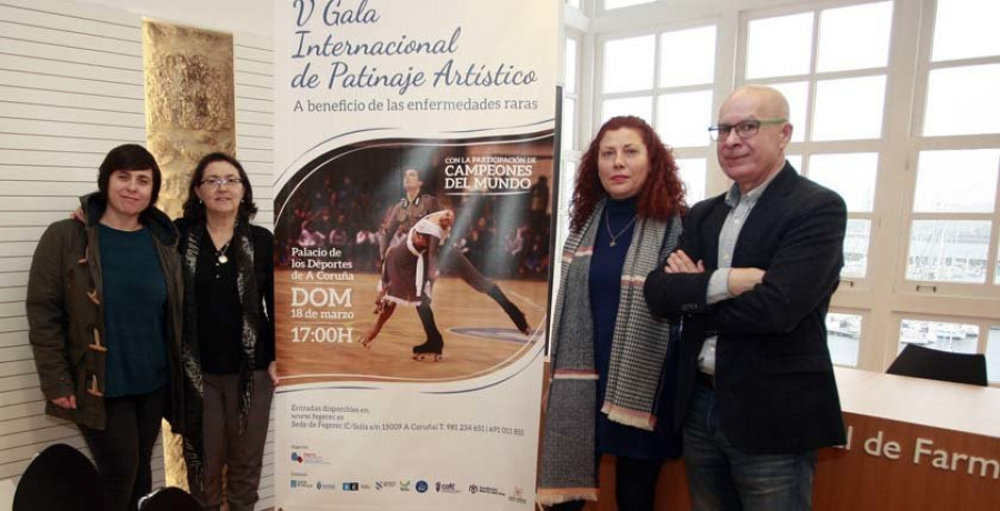 La Diputación colabora con la Gala de Patinaje de Fegerec