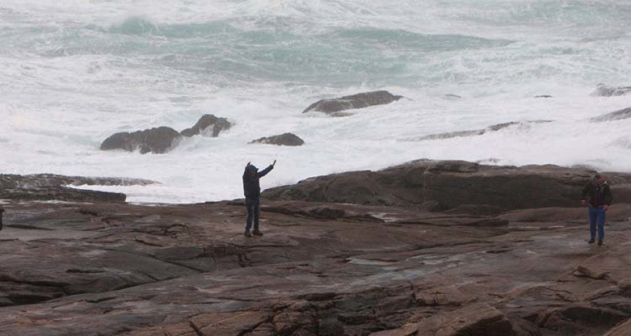 La borrasca “Bruno” trae hoy fuertes vientos y precipitaciones a Galicia