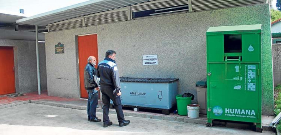 Mil cien vecinos de A Laracha utilizaron el punto limpio municipal el pasado año