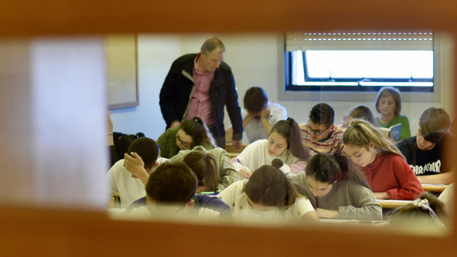 Más de 600 alumnos acuden  a la segunda convocatoria de la Selectividad en A Coruña