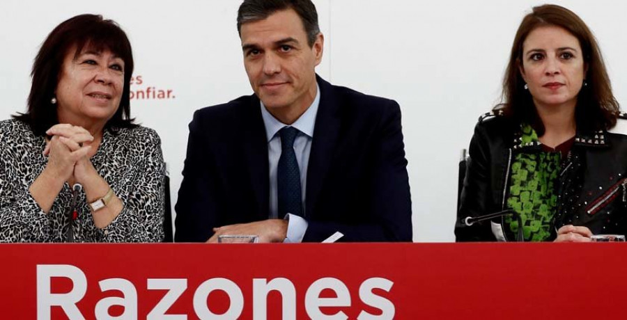 Sánchez ratifica ante el PSOE que agotará la legislatura con o sin presupuestos