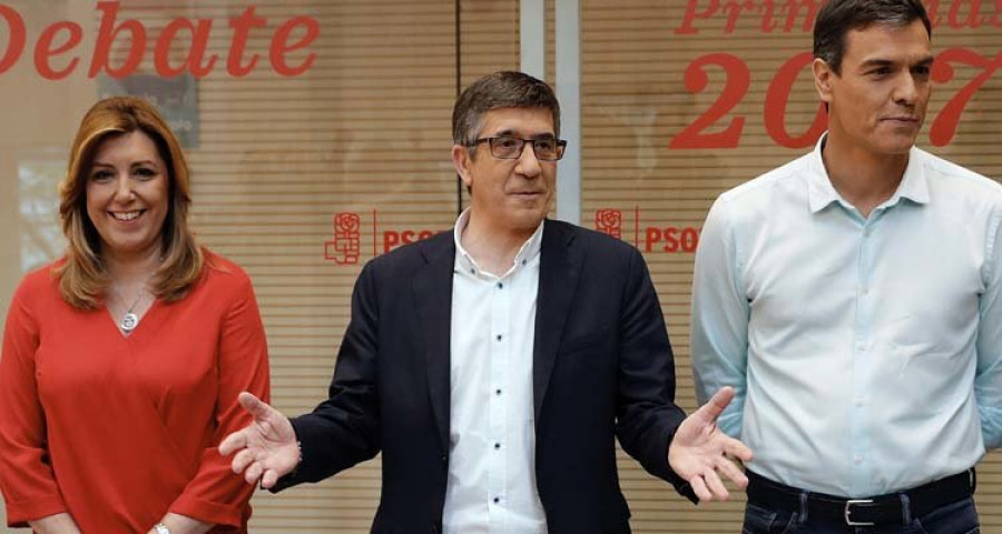 Díaz, Sánchez y López luchan hasta 
el último minuto por conseguir votos