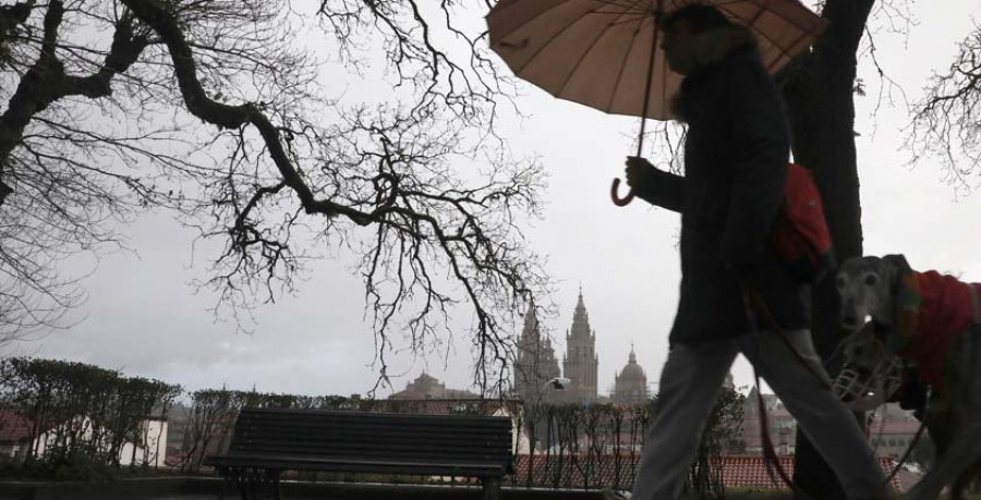 La borrasca “Félix” continúa dejando lluvia y fuertes vientos en toda Galicia