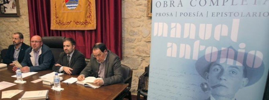 La Academia Galega y la Fundación Barrié publican el epistolario de Manuel Antonio