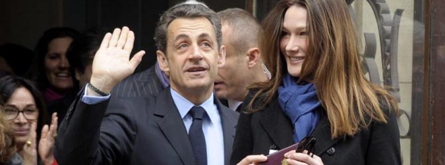 Sarkozy y Bruni pondrán  una denuncia por la difusión  de sus conversaciones privadas