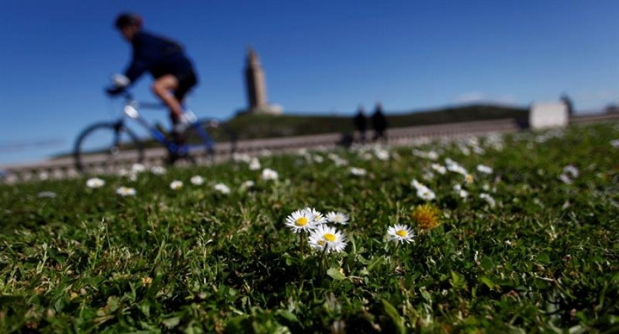 Galicia iniciará la semana bajo la influencia anticiclónica