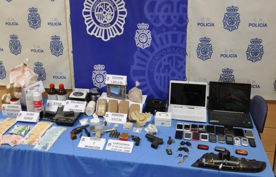 Dos pontevedreses, entre los veinte detenidos de una red que distribuía droga en Asturias