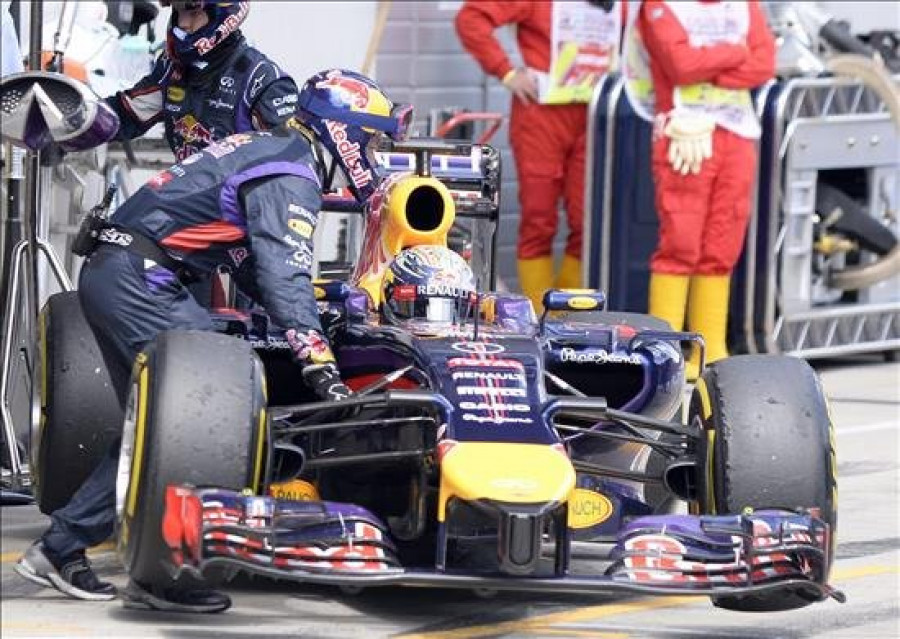 Sebastian Vettel, de Red Bull, abandona el GP de Austria