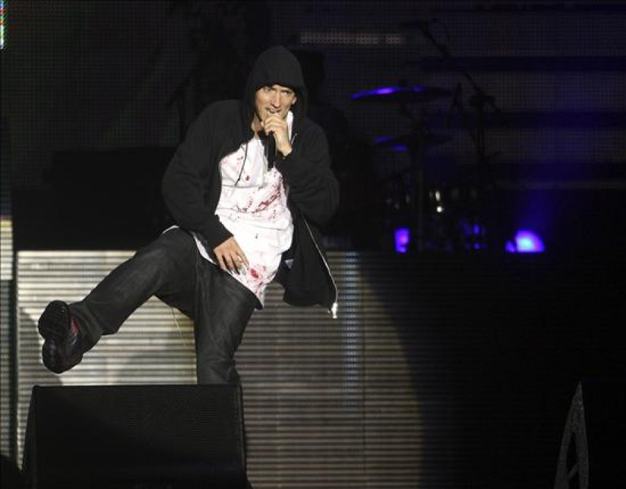 Eminem, estrella homenajeada en la edición "alien" de los premios EMA de MTV