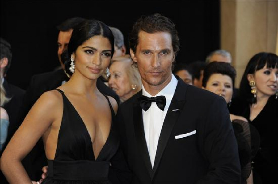 Matthew McConaughey y su esposa Camila Alves esperan su tercer hijo