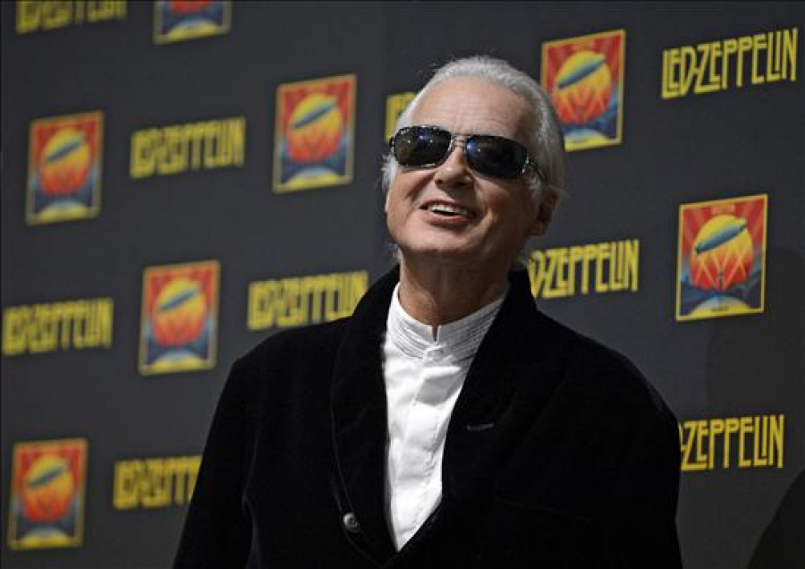 Jimmy Page, el influyente guitarrista de Led Zeppelin, cumple 70 años