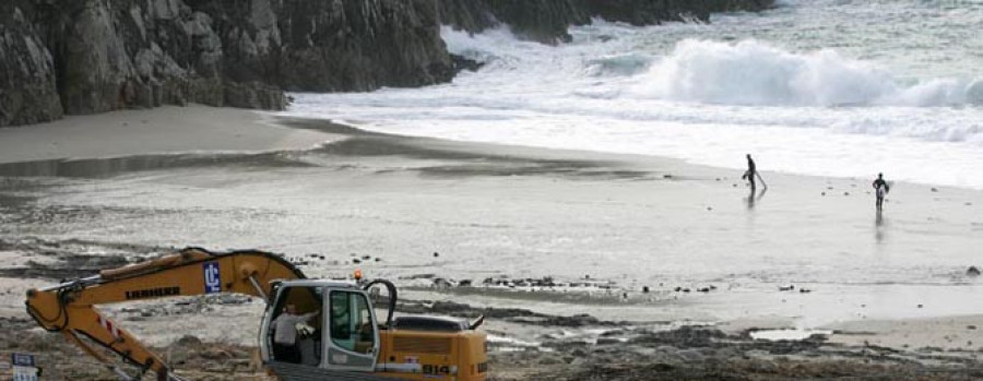 ARTEIXO - Una senda peatonal de madera unirá las playas de Barrañán con el litoral