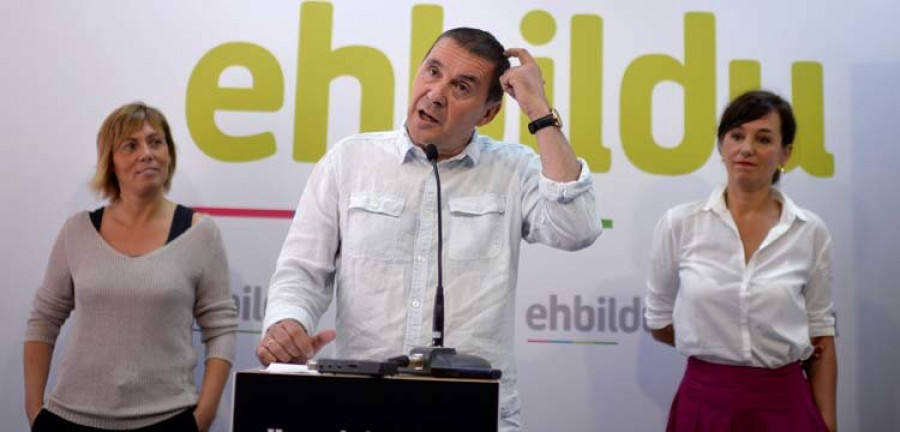 Bildu insiste en que “no necesita un plan B” y Otegi “seguirá adelante” con su candidatura