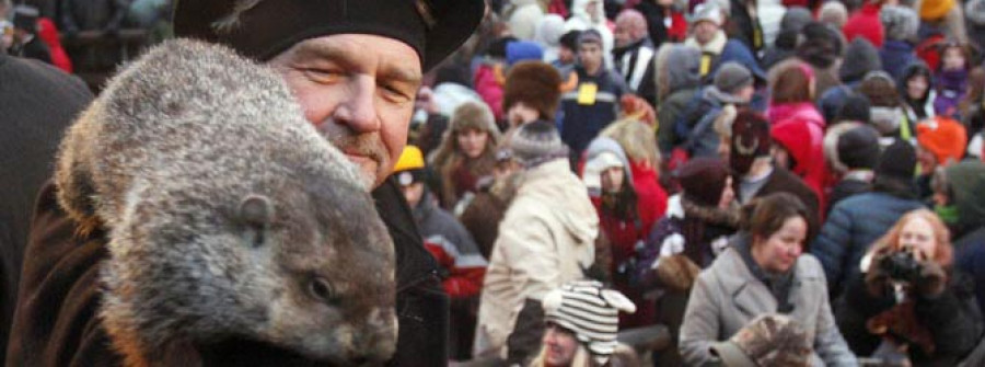 La marmota Phil vaticina el rápido final del invierno