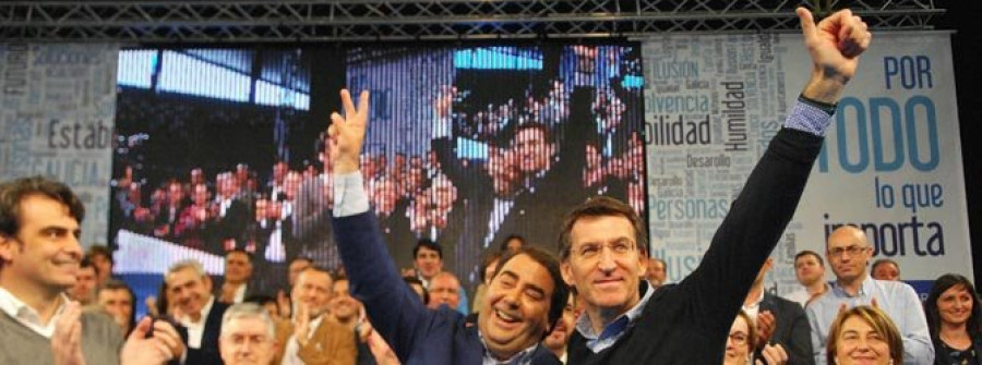 Más de 5.000 simpatizantes arropan al PP en el primer mitin de la campaña