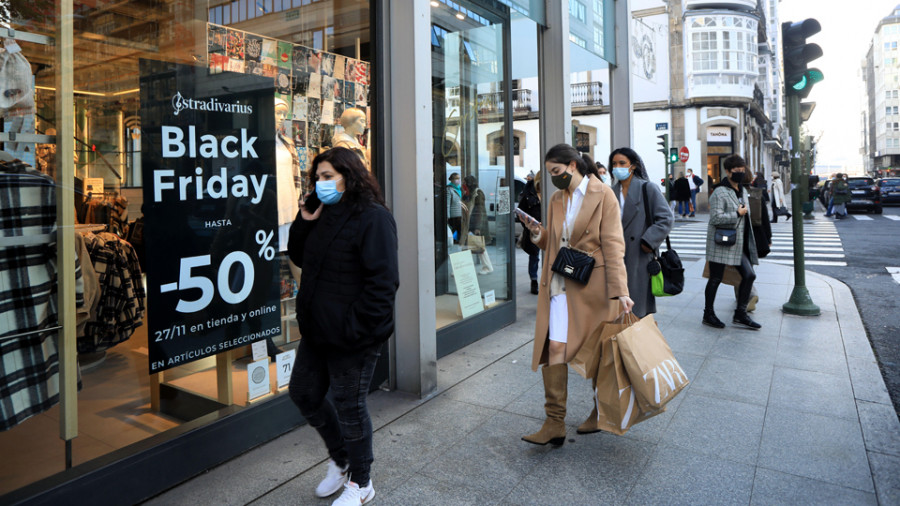 Un Black Friday con menos afluencia de lo habitual ante el reinado de las compras online